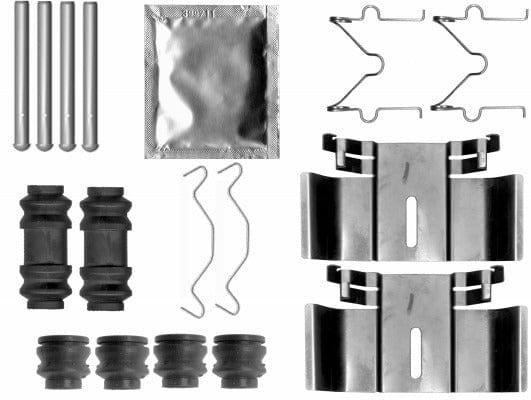 Mintex Brake Pad Accessory Fitting Kit Full Set Rear Axle MBA1836 - image 2