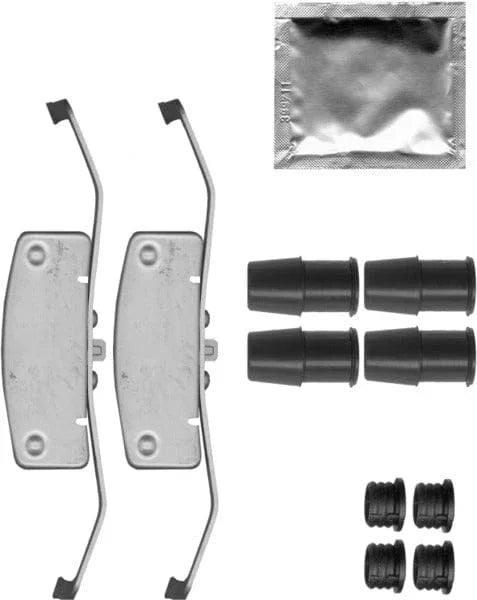 Mintex Brake Caliper Accessory Fitting Kit Full Set Front Axle MBA1837 - image 2