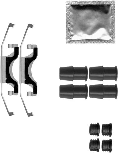 Mintex Brake Caliper Accessory Fitting Kit Full Set Rear Axle MBA1843 - image 2