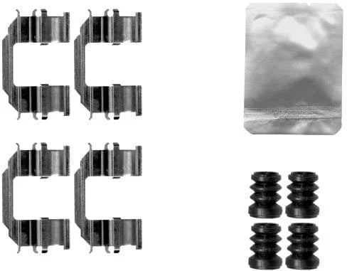 Mintex Brake Pad Accessory Fitting Kit Full Set Front Axle MBA1870 - image 2