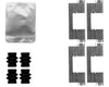 Mintex Brake Pad Accessory Fitting Kit Full Set Front Axle MBA1873 thumbnail