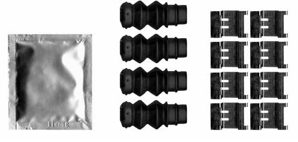 Mintex Brake Pad Accessory Fitting Kit Full Set Front Or Rear Axle MBA1877 - image 2