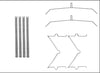 Mintex Brake Pad Accessory Fitting Kit Full Set Front Axle MBA1885 thumbnail