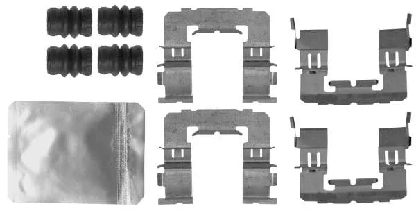 Mintex Brake Pad Accessory Fitting Kit Full Set Front Axle MBA1891 - image 3