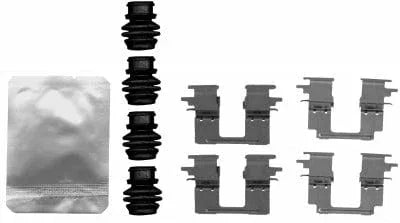 Mintex Brake Pad Accessory Fitting Kit Full Set Rear Axle MBA1896 - image 2