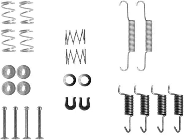 Mintex Parking Break Shoes Accessory Fitting Kit Rear Axle MBA1900 - image 2