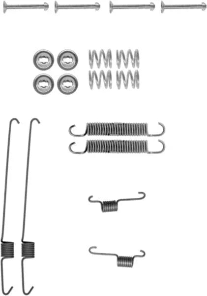 Mintex Brake Shoes Accessory Fitting Kit Rear Axle MBA2001 - image 2