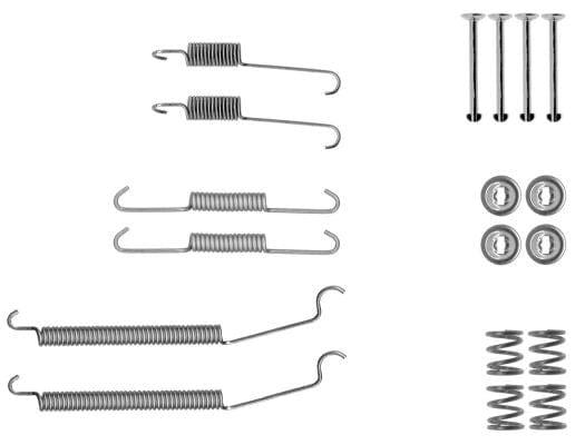 Mintex Brake Shoes Accessory Fitting Kit Rear Axle MBA39 - image 3