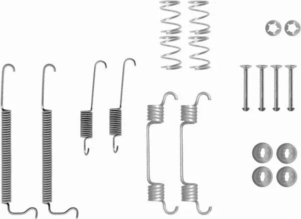 Mintex Brake Shoes Accessory Fitting Kit Rear Axle MBA43 - image 2