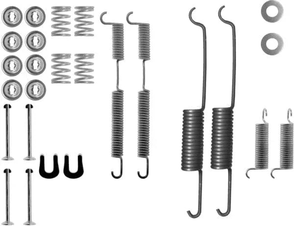 Mintex Brake Shoes Accessory Fitting Kit Rear Axle MBA518 - image 2