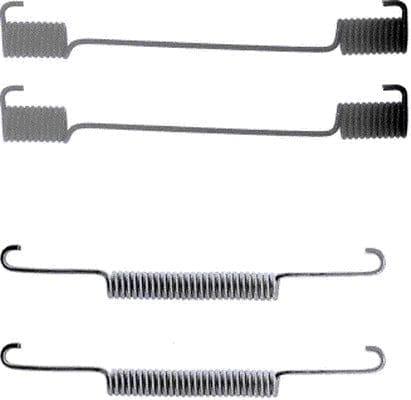 Mintex Brake Shoes Accessory Fitting Kit Front Or Rear Axle MBA520 - image 2