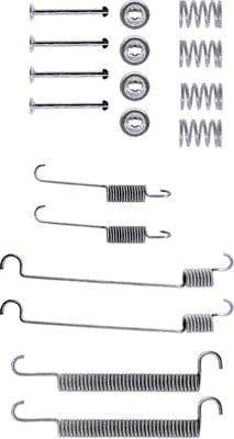 Mintex Brake Shoes Accessory Fitting Kit Rear Axle MBA547 - image 2