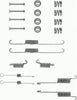 Mintex Brake Shoes Accessory Fitting Kit Rear Axle MBA615 thumbnail
