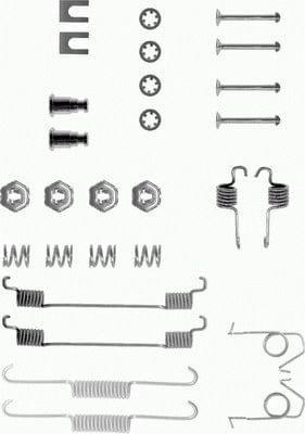 Mintex Brake Shoes Accessory Fitting Kit Rear Axle MBA626 - image 2