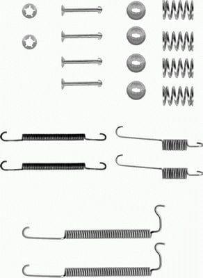 Mintex Brake Shoes Accessory Fitting Kit Rear Axle MBA628 - image 2