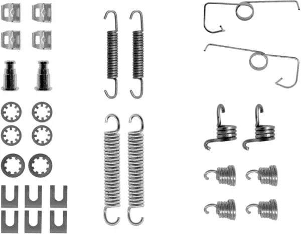 Mintex Brake Shoes Accessory Fitting Kit Rear Axle MBA644 - image 2