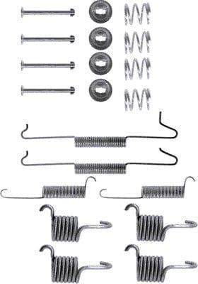 Mintex Brake Shoes Accessory Fitting Kit Rear Axle MBA649 - image 2