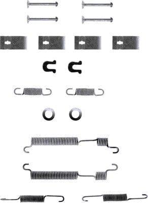 Mintex Brake Shoes Accessory Fitting Kit Rear Axle MBA653 - image 2