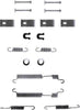 Mintex Brake Shoes Accessory Fitting Kit Rear Axle MBA653 thumbnail