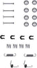 Mintex Brake Shoes Accessory Fitting Kit Rear Axle MBA655 thumbnail