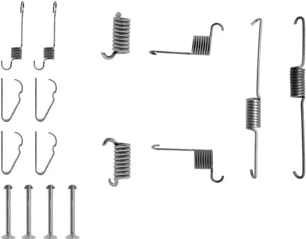 Mintex Brake Shoes Accessory Fitting Kit Rear Axle MBA661 - image 2