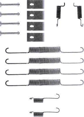 Mintex Brake Shoes Accessory Fitting Kit Rear Axle MBA670 - image 2