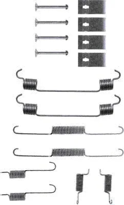 Mintex Brake Shoes Accessory Fitting Kit Rear Axle MBA675 - image 2