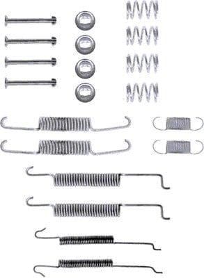 Mintex Brake Shoes Accessory Fitting Kit Rear Axle MBA680 - image 2