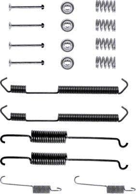 Mintex Brake Shoes Accessory Fitting Kit Rear Axle MBA691 - image 2