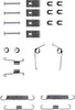 Mintex Brake Shoes Accessory Fitting Kit Rear Axle MBA693 thumbnail