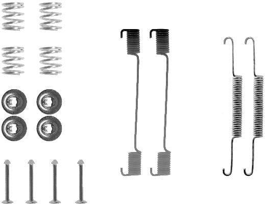Mintex Brake Shoes Accessory Fitting Kit Rear Axle MBA704 - image 3