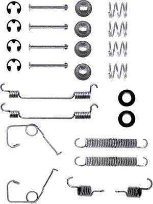 Mintex Brake Shoes Accessory Fitting Kit Rear Axle MBA706 - image 2