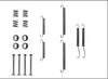 Mintex Brake Shoes Accessory Fitting Kit Rear Axle MBA713 thumbnail