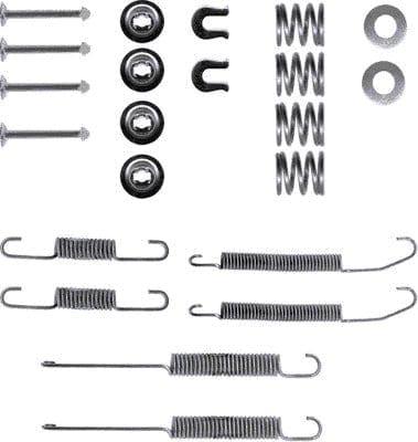 Mintex Brake Shoes Accessory Fitting Kit Rear Axle MBA718 - image 2