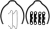 Mintex Parking Break Shoes Accessory Fitting Kit Rear Axle MBA721 thumbnail