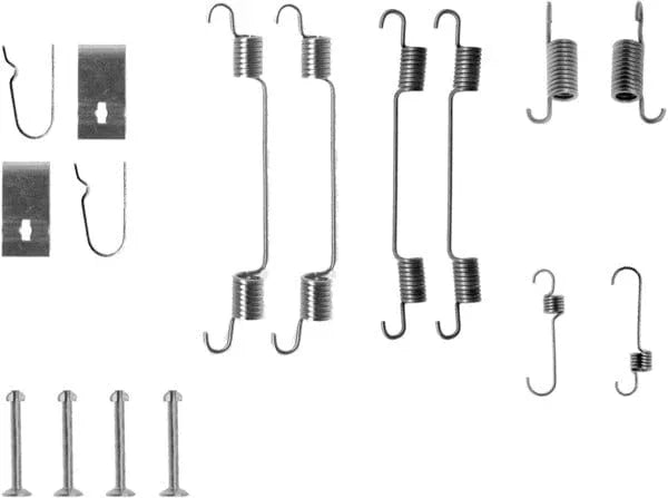 Mintex Brake Shoes Accessory Fitting Kit Rear Axle MBA722 - image 2
