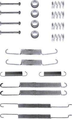 Mintex Brake Shoes Accessory Fitting Kit Rear Axle MBA726 - image 2