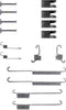 Mintex Brake Shoes Accessory Fitting Kit Rear Axle MBA732 thumbnail