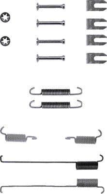 Mintex Brake Shoes Accessory Fitting Kit Rear Axle MBA739 - image 2