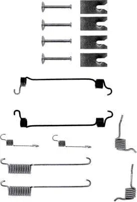 Mintex Brake Shoes Accessory Fitting Kit Rear Axle MBA751 - image 2