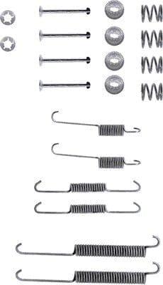 Mintex Brake Shoes Accessory Fitting Kit Rear Axle MBA754 - image 2