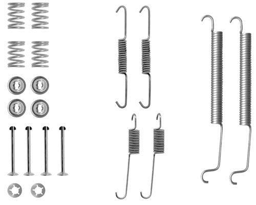 Mintex Brake Shoes Accessory Fitting Kit Rear Axle MBA756 - image 3