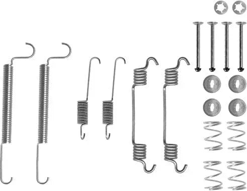 Mintex Brake Shoes Accessory Fitting Kit Rear Axle MBA766 - image 2