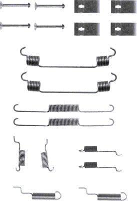 Mintex Brake Shoes Accessory Fitting Kit Rear Axle MBA767 - image 2