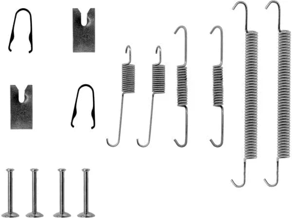 Mintex Brake Shoes Accessory Fitting Kit Rear Axle MBA771 - image 2
