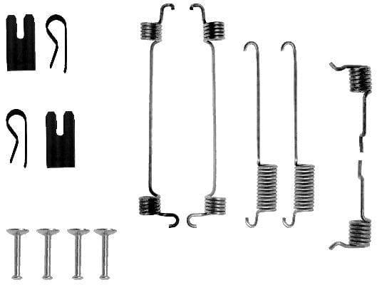 Mintex Brake Shoes Accessory Fitting Kit Rear Axle MBA772 - image 3