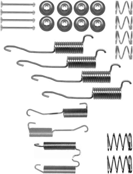 Mintex Brake Shoes Accessory Fitting Kit Rear Axle MBA776 - image 2