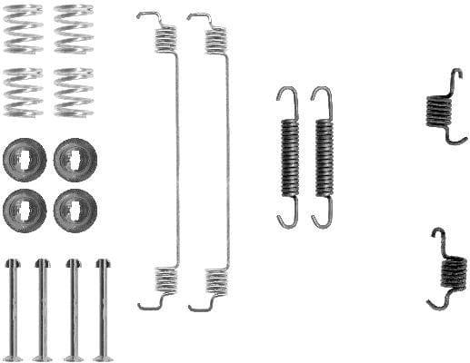 Mintex Brake Shoes Accessory Fitting Kit Rear Axle MBA777 - image 3