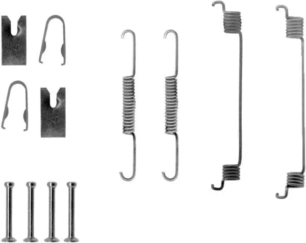 Mintex Brake Shoes Accessory Fitting Kit Rear Axle MBA789 - image 2
