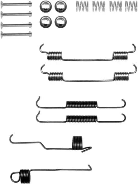 Mintex Brake Shoes Accessory Fitting Kit Rear Axle MBA804 - image 2